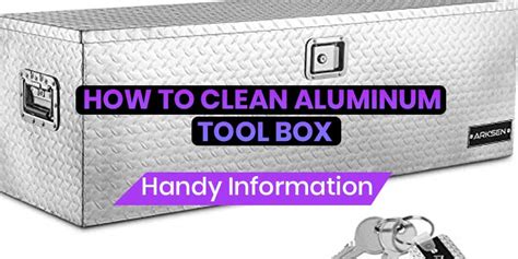 how to clean a metal box|how to clean hard metal.